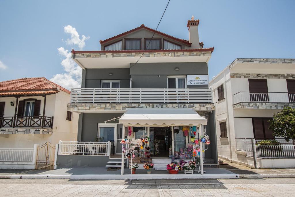 Budynek, w którym mieści się apartament