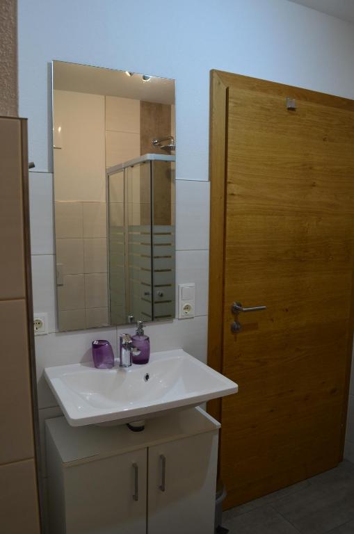 Koupelna v ubytování Apartment Klein & Fein
