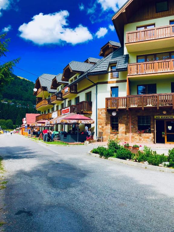 Budova, kde se apartmán nachází