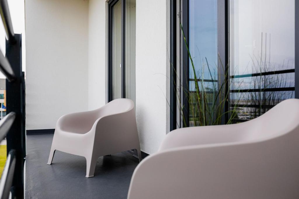 Posezení v ubytování Ö Seaside Suites & SPA
