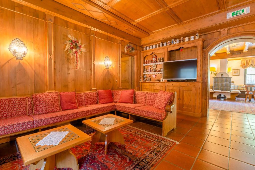 Posezení v ubytování Hotel Monte Civetta