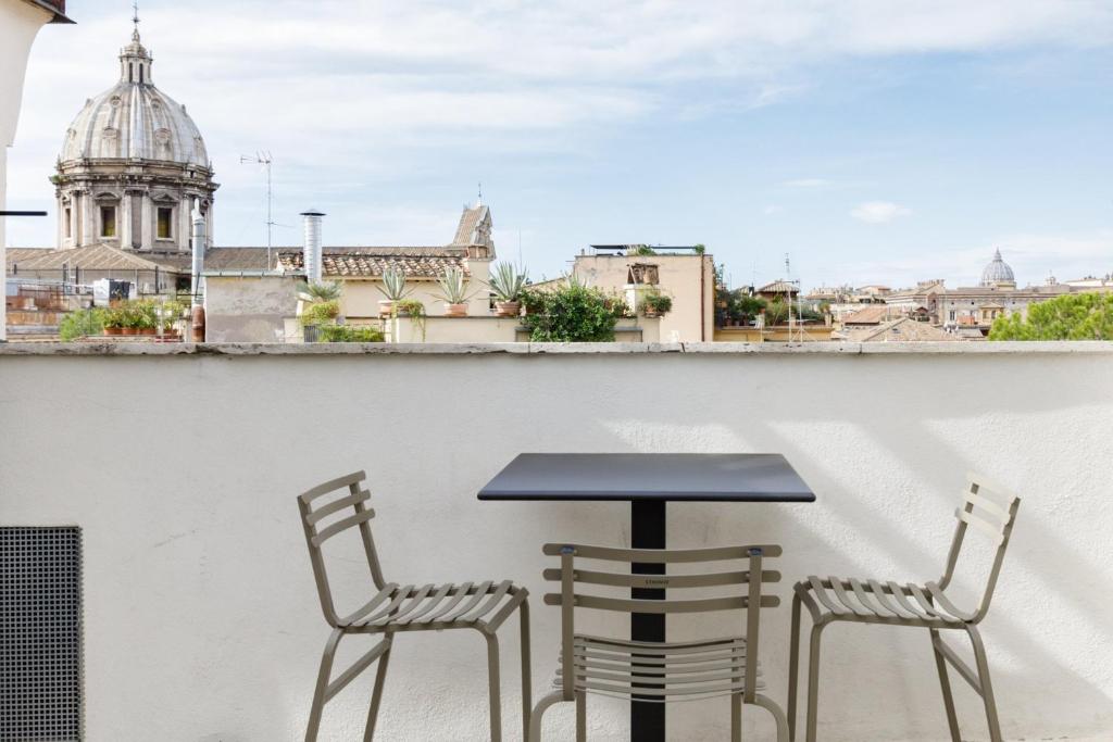 Balkon lub taras w obiekcie Casa Minerva Al Pantheon