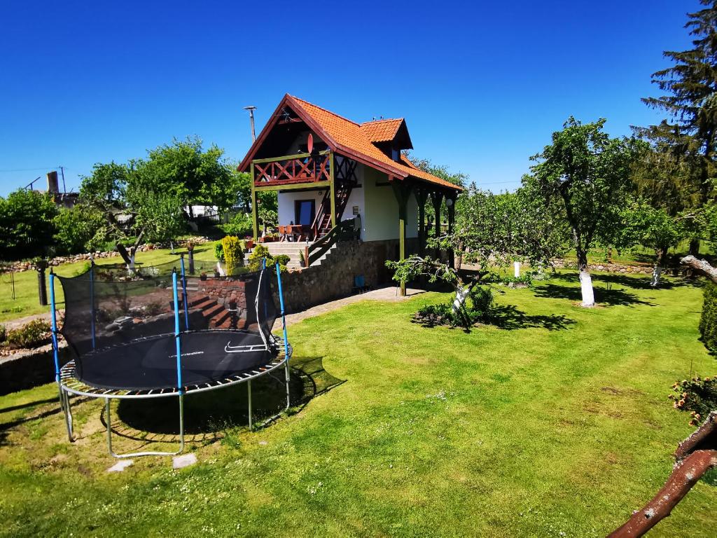 Vonkajšia záhrada v ubytovaní Agroturystyka u Ani