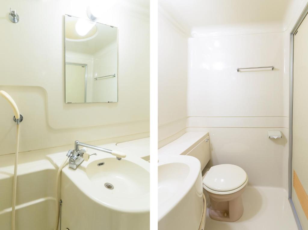 Koupelna v ubytování Tabist Business Hotel Chitose Kashiwazaki