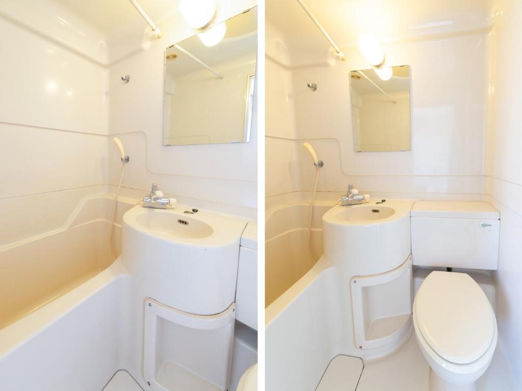 Koupelna v ubytování Tabist Business Hotel Chitose Kashiwazaki