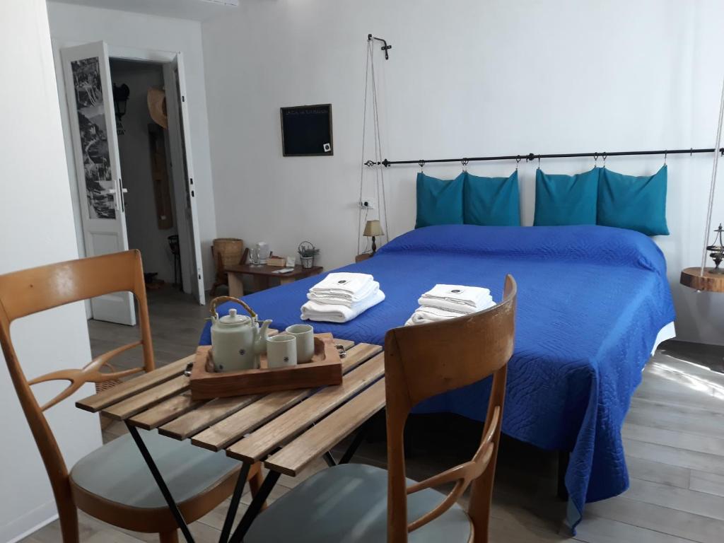 Postel nebo postele na pokoji v ubytování Come una volta