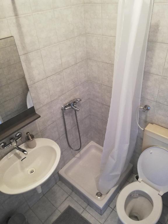 Kúpeľňa v ubytovaní Apartments Amfora