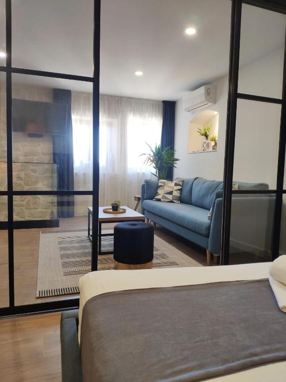 Posezení v ubytování Botun Luxury Apartment