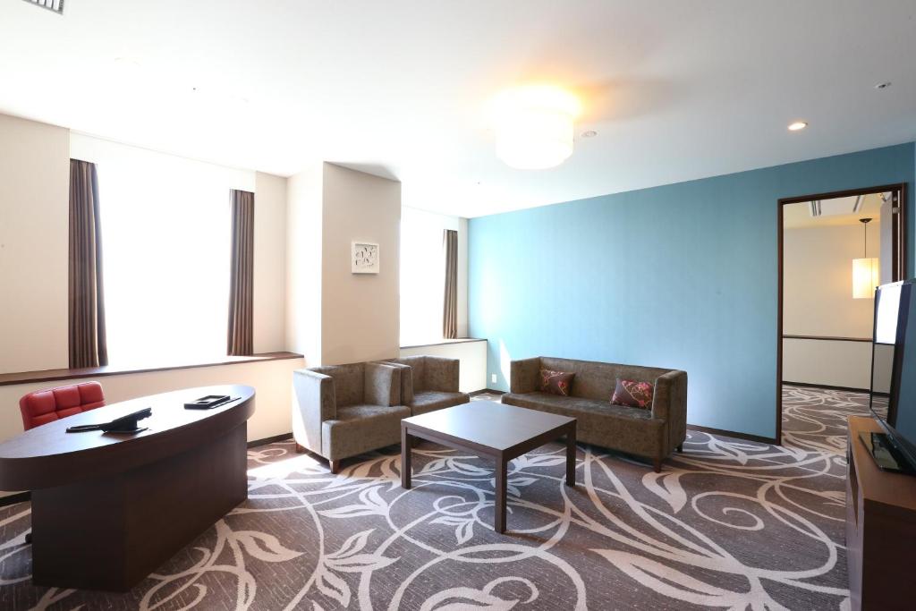 Posezení v ubytování Quintessa Hotel Osaka Bay