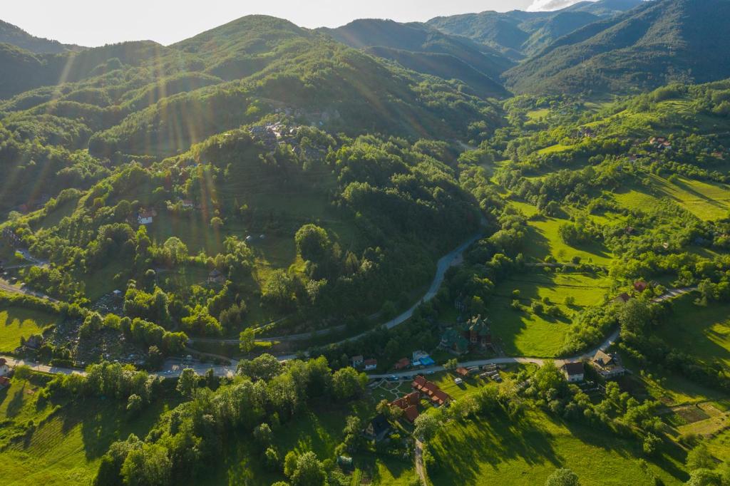 Příroda nedaleko apartmánu