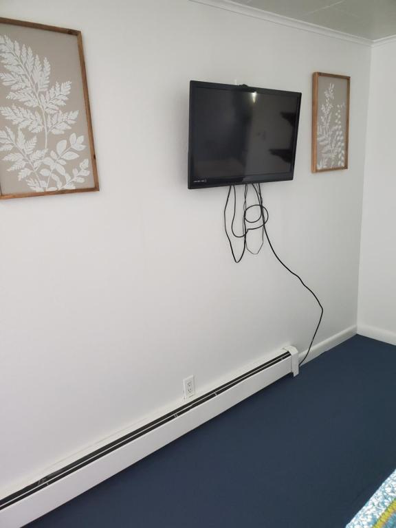 TV a/nebo společenská místnost v ubytování Sage Motel