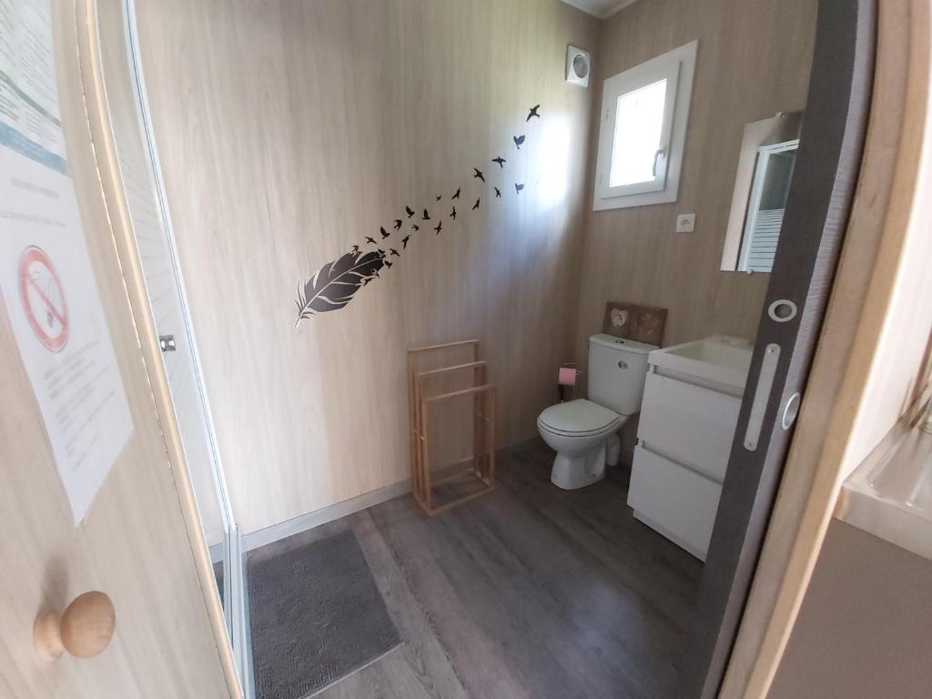 Koupelna v ubytování Timaro