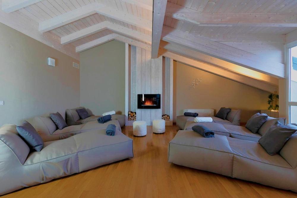 Posezení v ubytování Hotel Fiamma & Spa