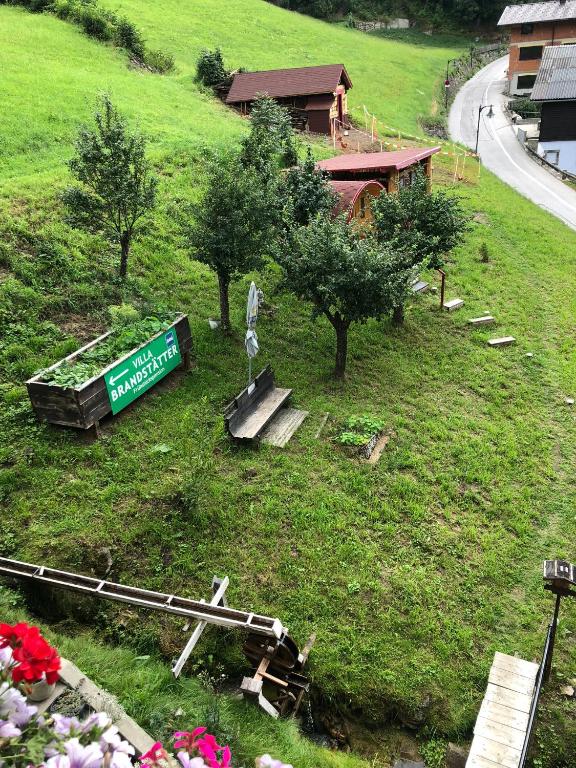 Zahrada ubytování Villa Brandstätter