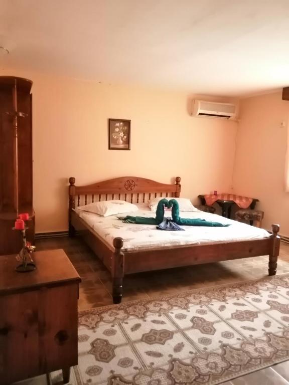 Postel nebo postele na pokoji v ubytování Hotel Restaurant Merina