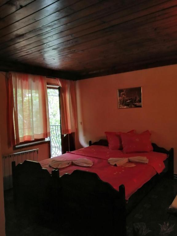 Postel nebo postele na pokoji v ubytování Hotel Restaurant Merina