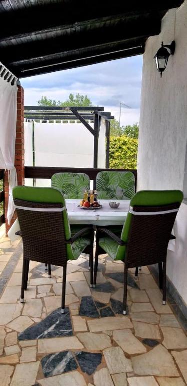 Balkón nebo terasa v ubytování Holiday Home Ulika