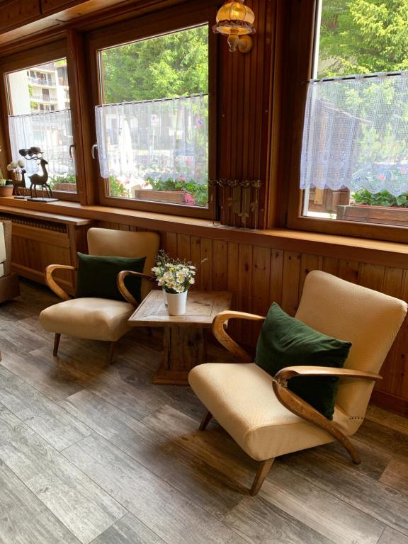 Posezení v ubytování Hotel Capriolo