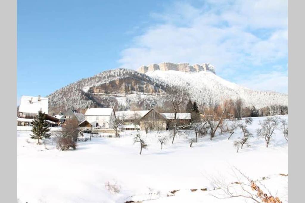 Gîte Le Wallis v zimě