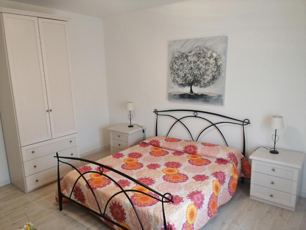 Postel nebo postele na pokoji v ubytování Alghero Mare Chiaro-Guest House