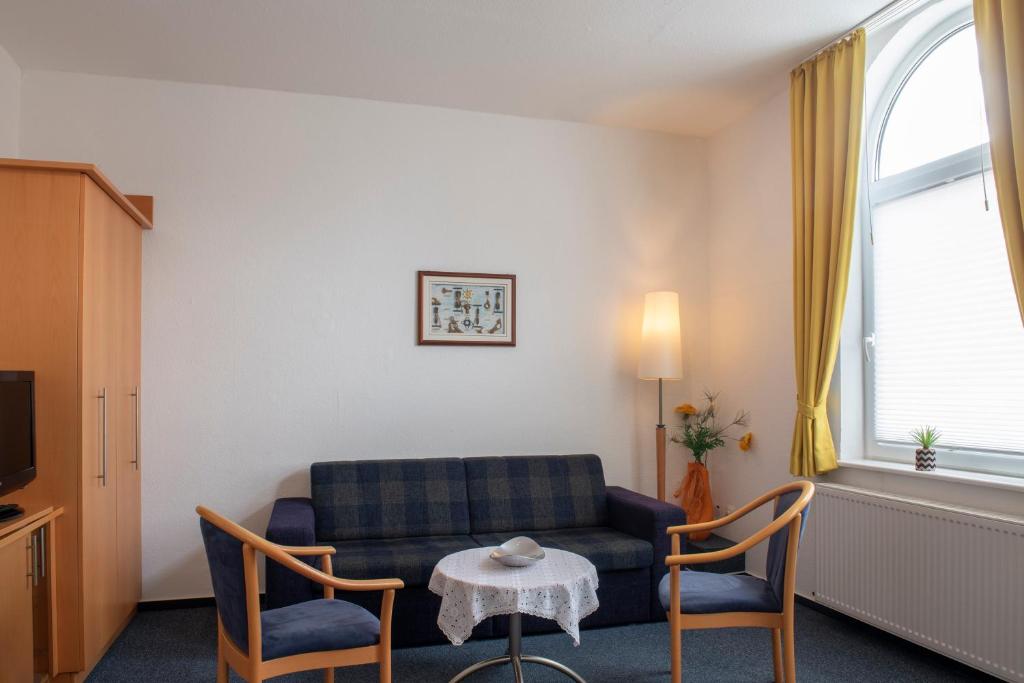 Posezení v ubytování Appartementhaus Alte Post