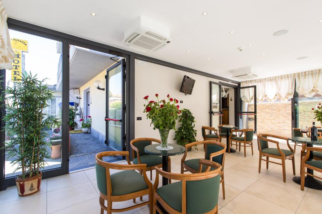 Posezení v ubytování Hotel Fortunella