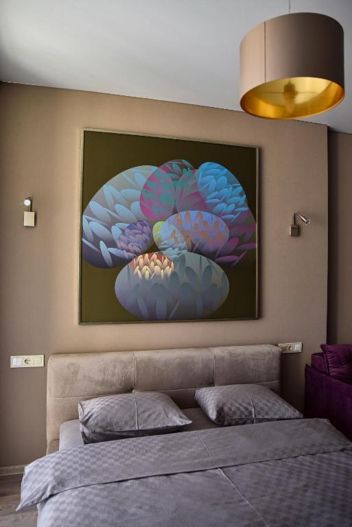 Postel nebo postele na pokoji v ubytování Corner House