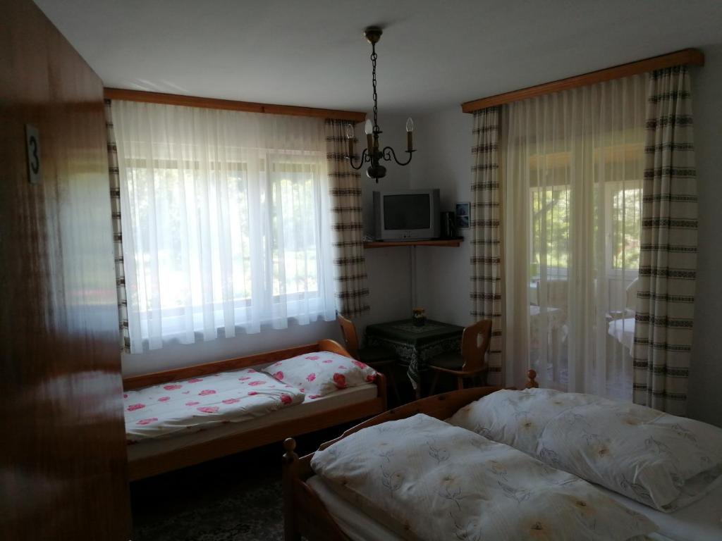 Postel nebo postele na pokoji v ubytování Privatzimmer Deutz