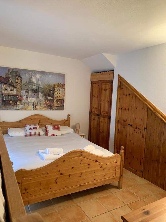 Postel nebo postele na pokoji v ubytování Hotel Capriolo