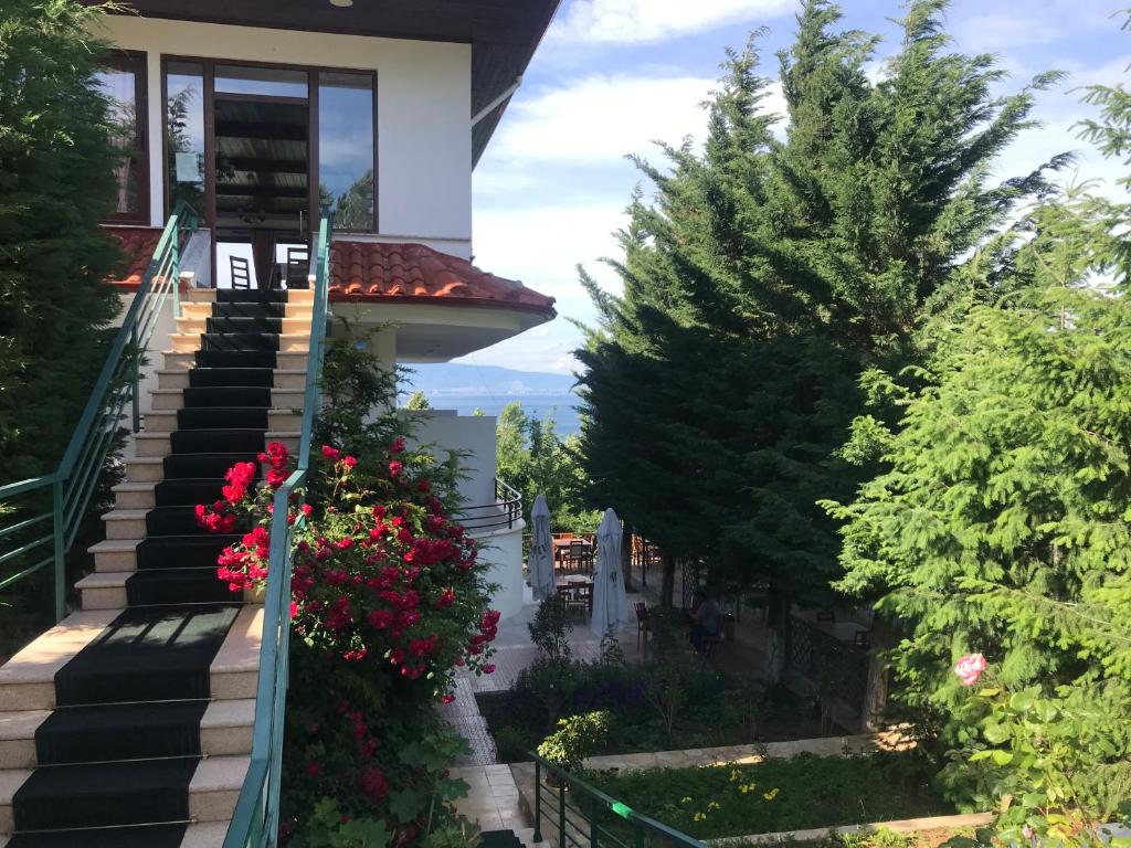 Zahrada ubytování Hotel Camping Lin