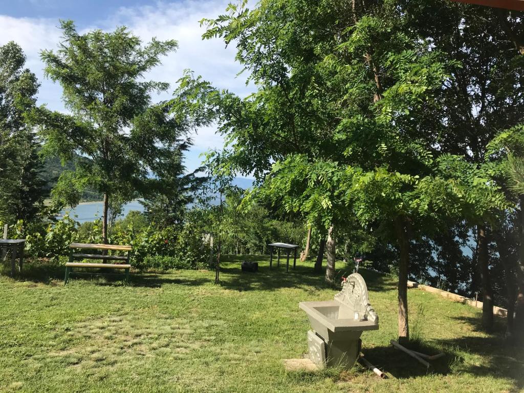Zahrada ubytování Hotel Camping Lin