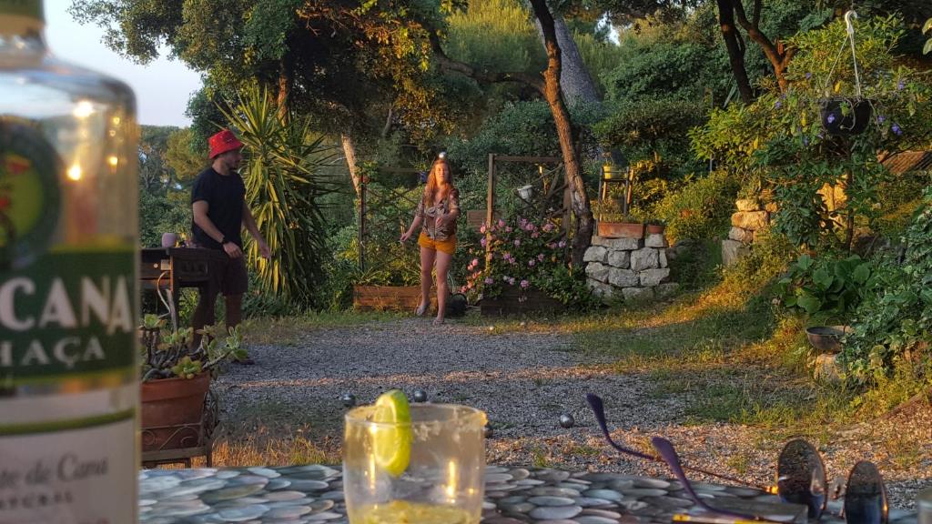 Nápoje v ubytování Magnifique "Gite de la Garoupe" au Cap d'Antibes à 300m des plages
