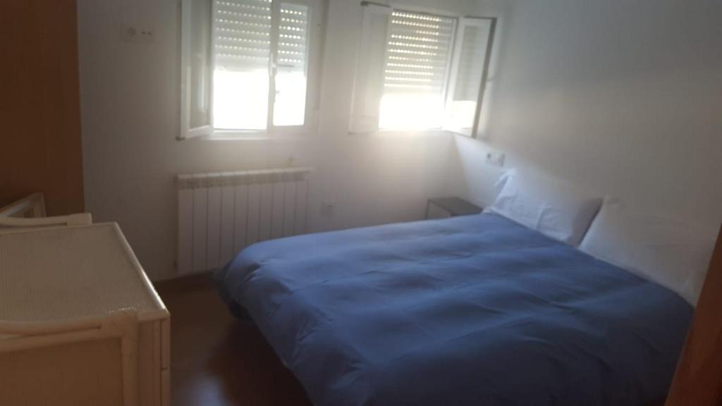 Postel nebo postele na pokoji v ubytování Polvorín