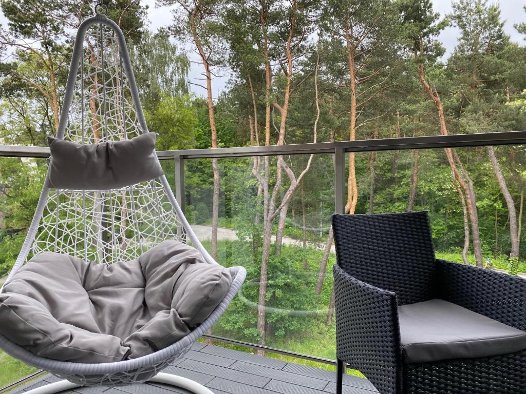 Family & Business Sauna Apartments No 6 Leśny nad Zalewem Cedzyna - 1 Bedroom with Private Sauna, Terrace, Parking, Catering Options - 7