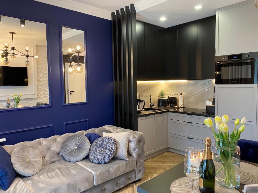 Family & Business Sauna Apartments No 6 Leśny nad Zalewem Cedzyna - 1 Bedroom with Private Sauna, Terrace, Parking, Catering Options - 16