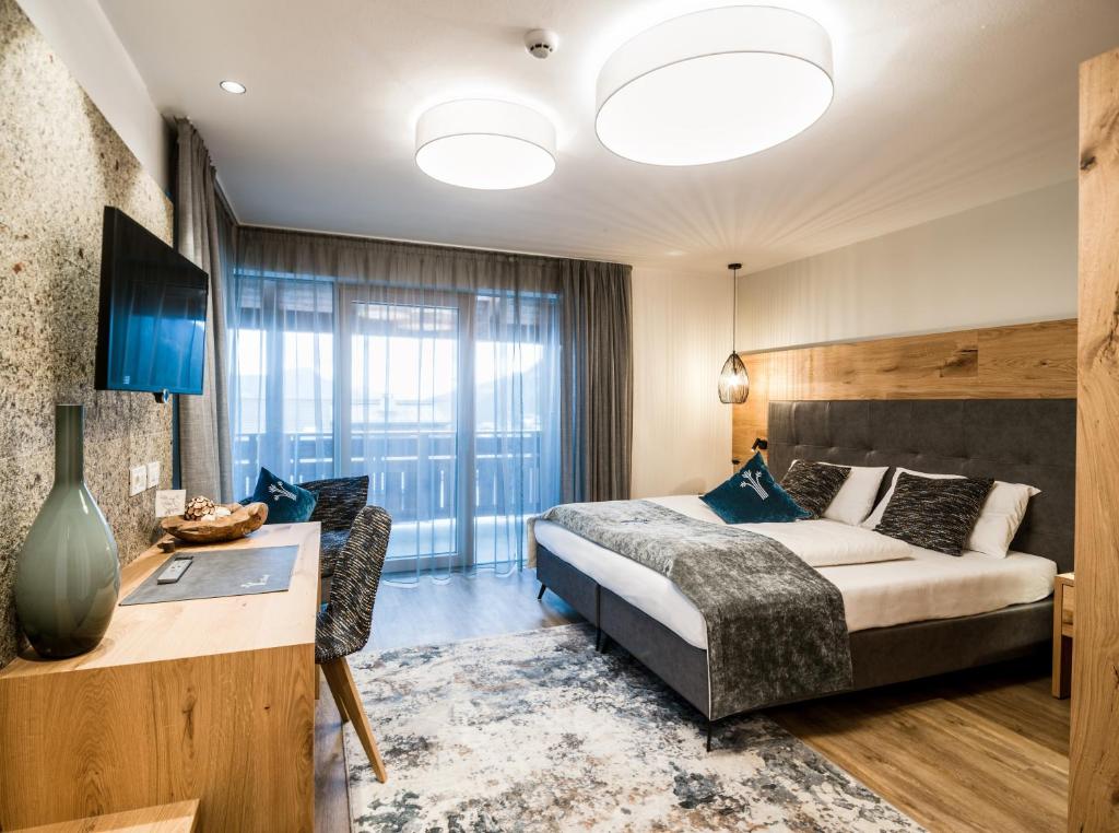 Posezení v ubytování Garni Hotel Mezdi
