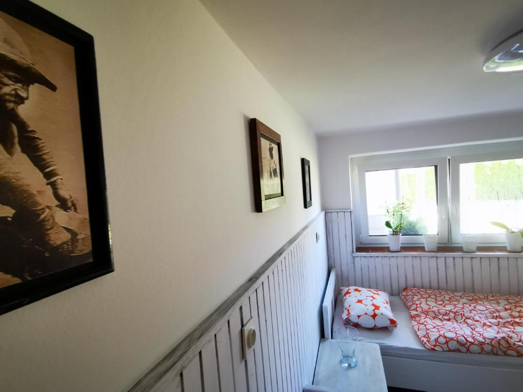 Postel nebo postele na pokoji v ubytování apartma "happy Scotts"