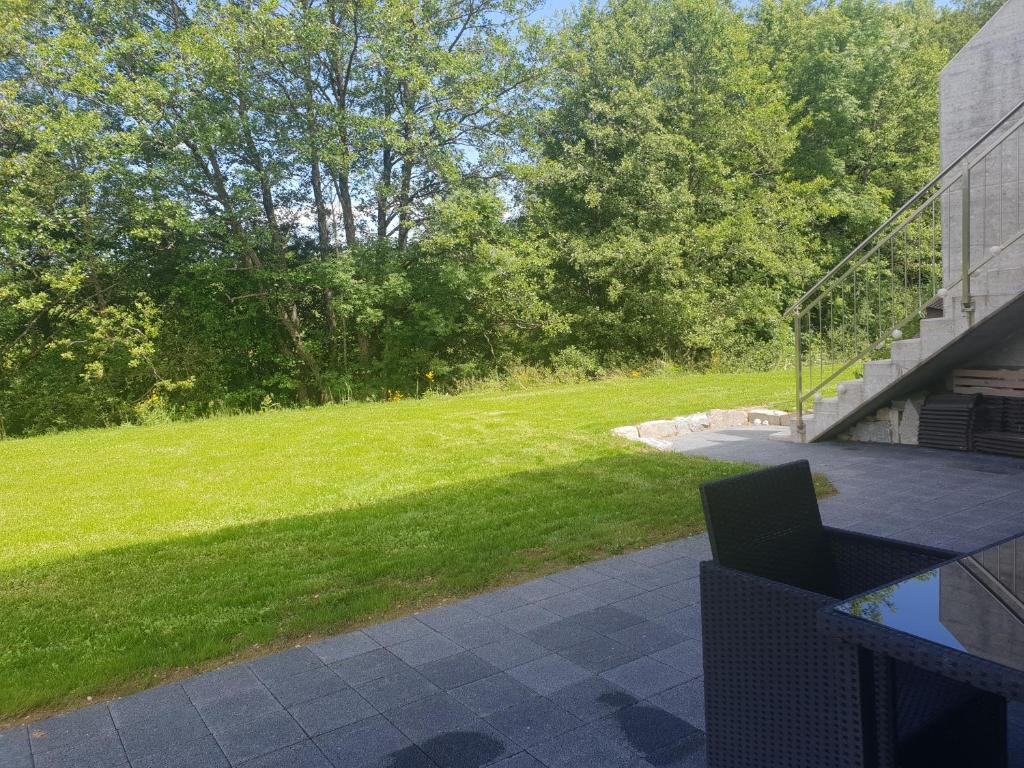 Zahrada ubytování L'appartement