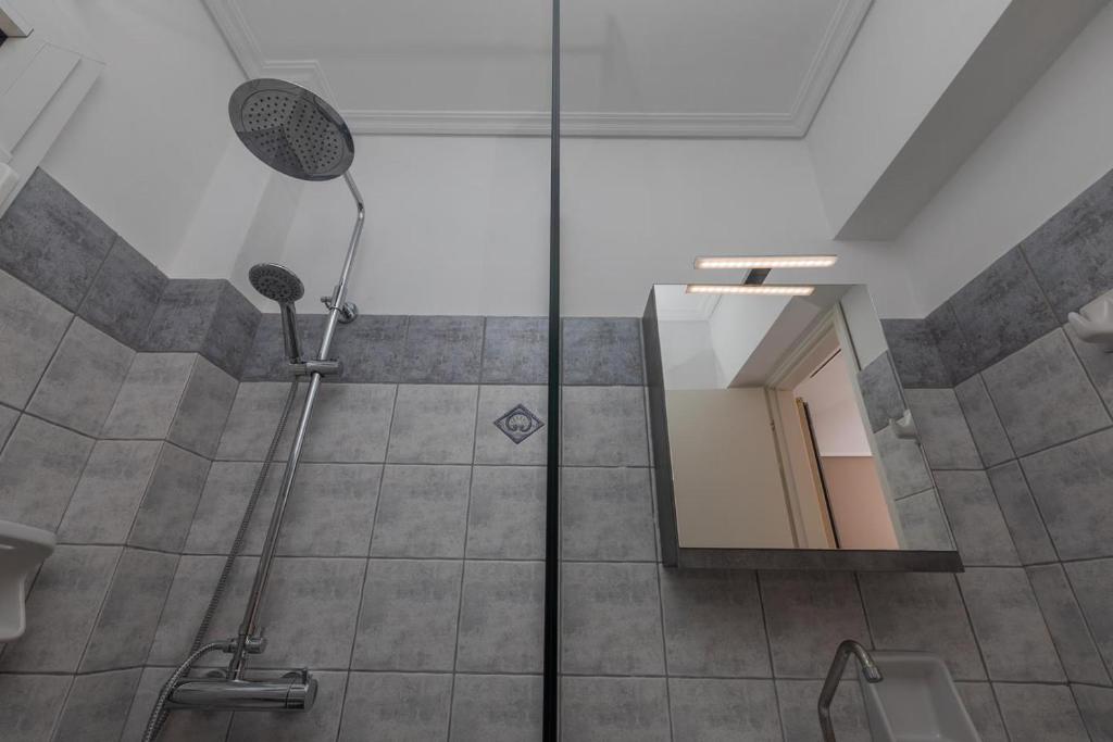 Kúpeľňa v ubytovaní eleni studios
