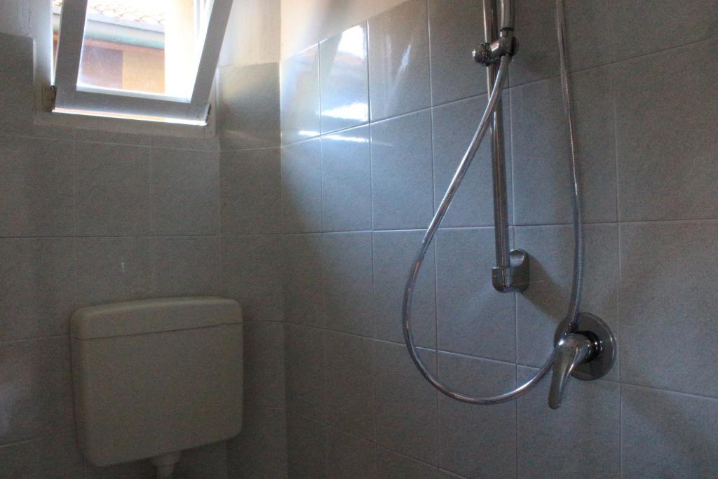 Koupelna v ubytování Pensione Fiorella Rimini