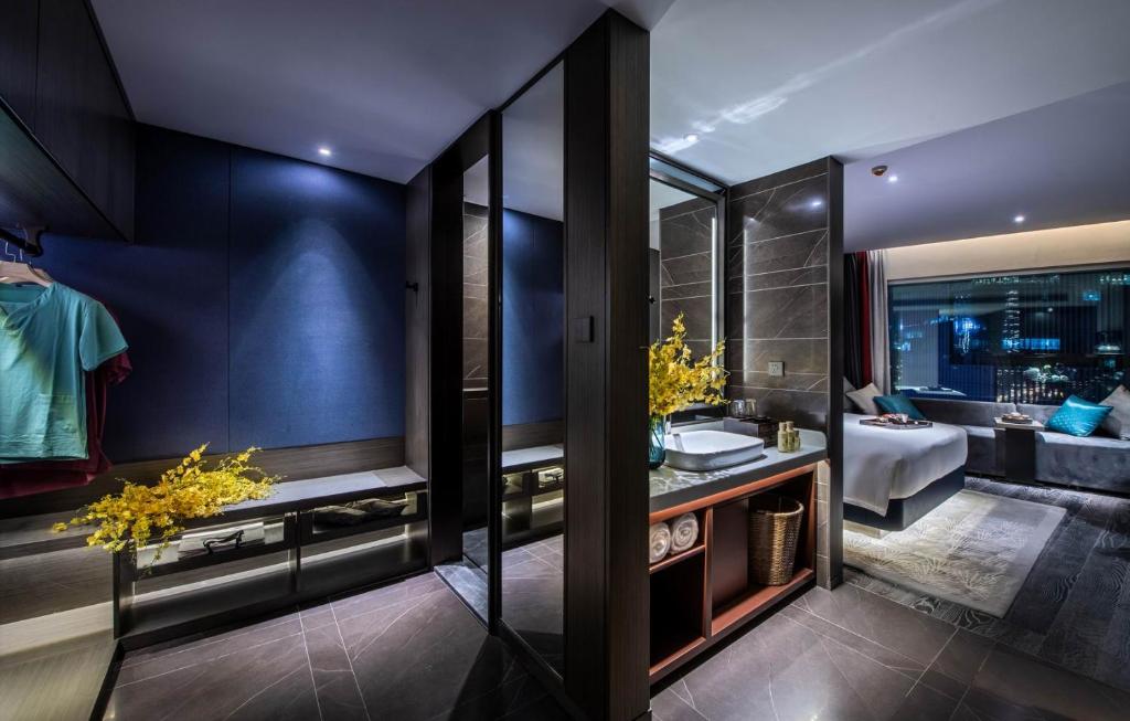 Koupelna v ubytování Guangzhou Elegant Hotel