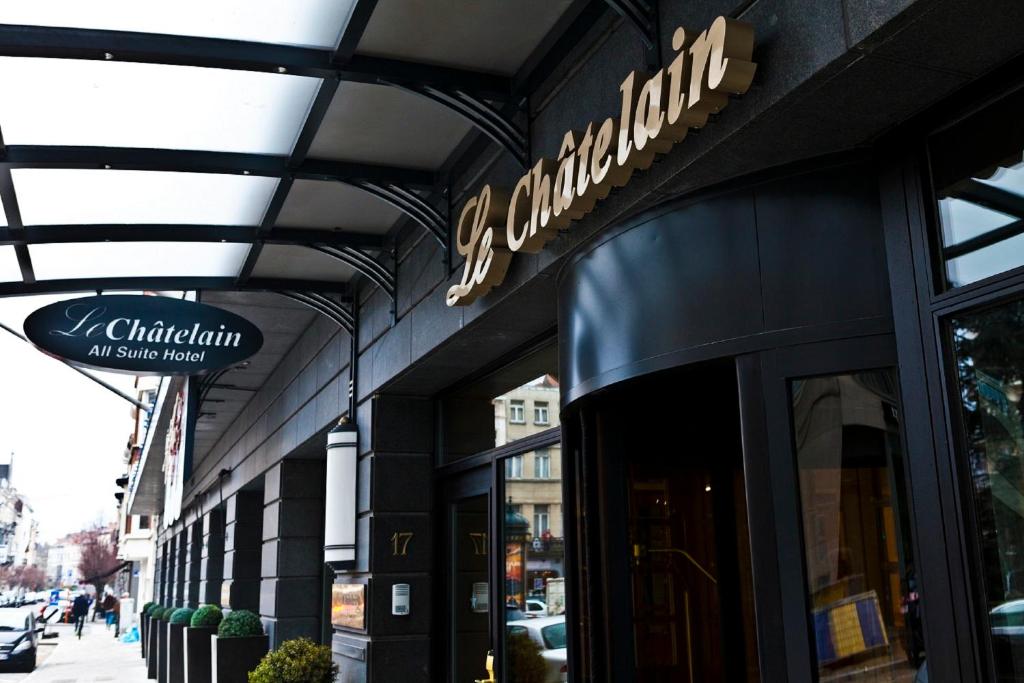 Certifikát, hodnocení, plakát nebo jiný dokument vystavený v ubytování Hotel Le Châtelain