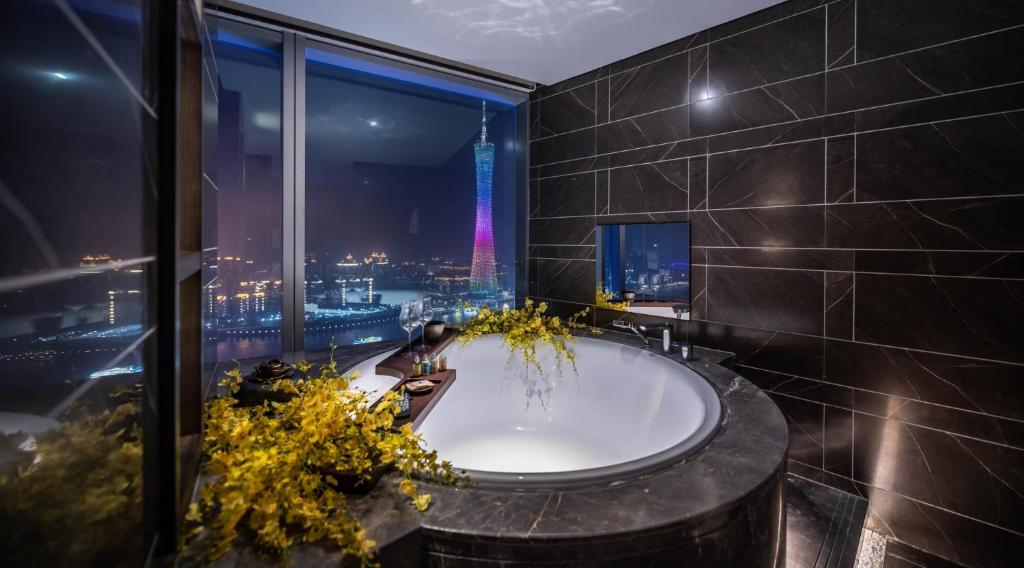 Koupelna v ubytování Guangzhou Elegant Hotel