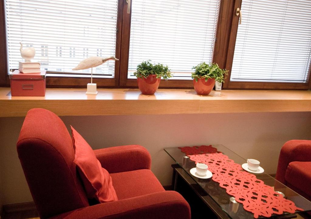 Posedenie v ubytovaní Warsawrent Hit Apartments