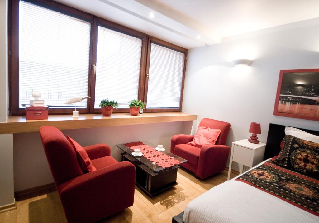 Posedenie v ubytovaní Warsawrent Hit Apartments