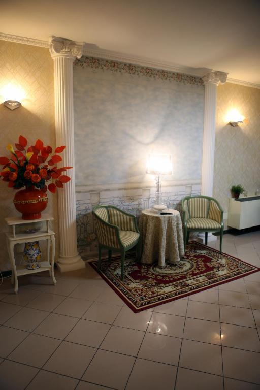 Posezení v ubytování Hotel La Torre
