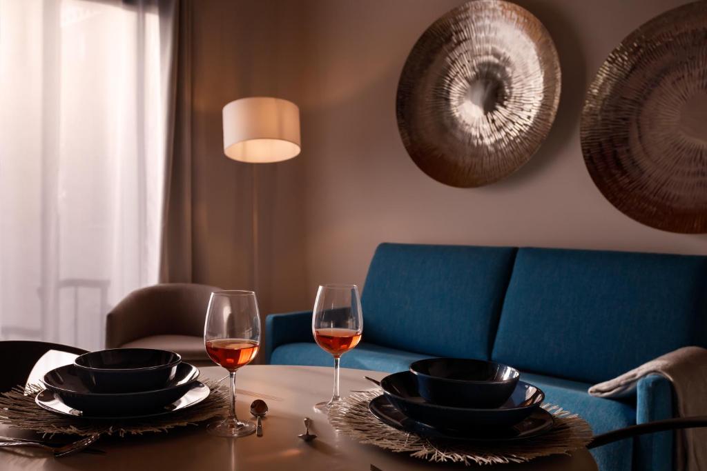 Posezení v ubytování Apartamentos Turísticos Huerto El Horno