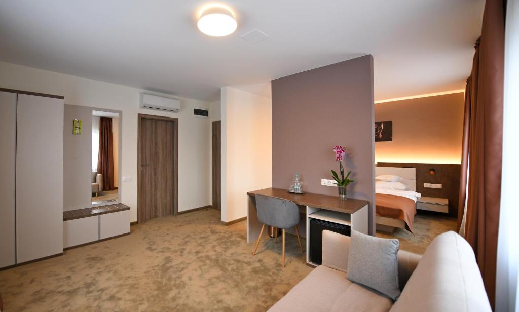 Posezení v ubytování HoHa Boutique Hotel