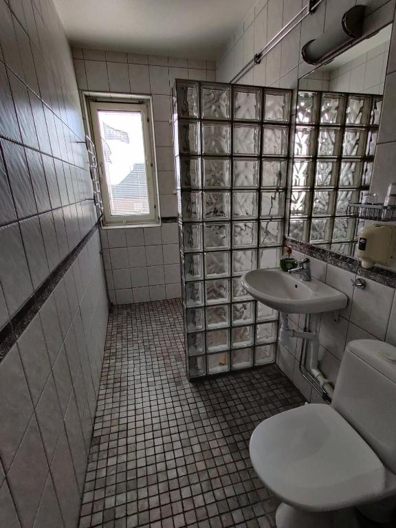 Koupelna v ubytování CarlstadCity H Boutique Hotell