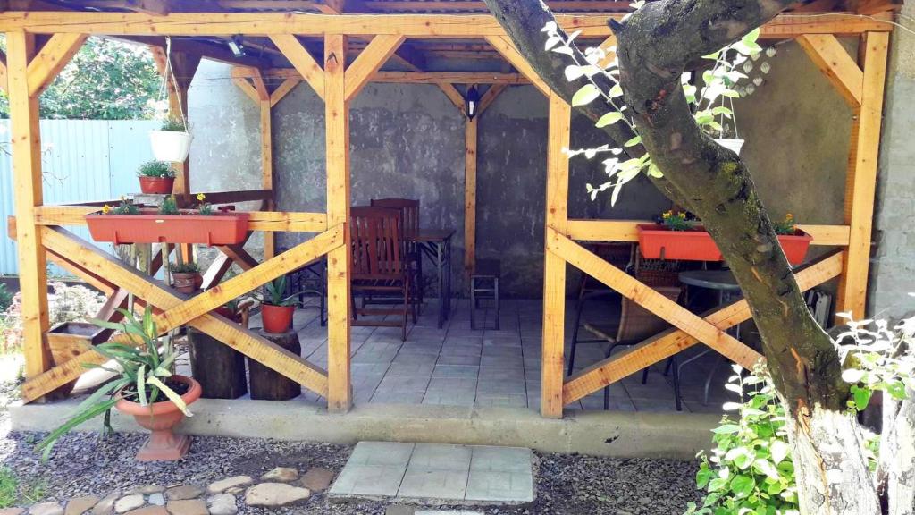 Zahrada ubytování Villa Svalyavа